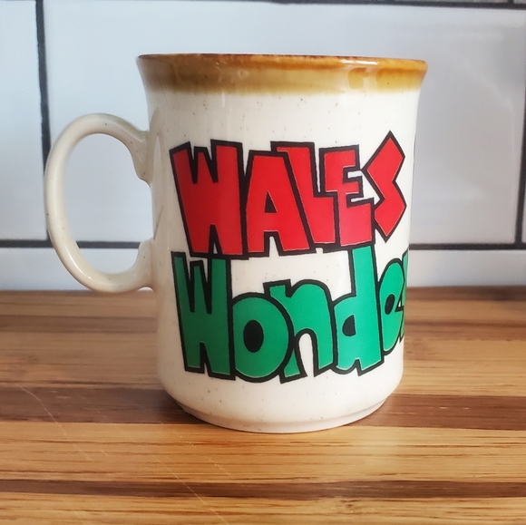 SALE Vintage Welsh Coffee Cup - Picture 6 of 8